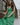 Selah Green Smocked Midi Dress- front view