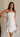Lucia White Eyelet Strapless Mini Dress- front view