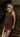 Sofia Brown Sleeveless Mini Dress - front view