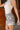 Anna Light Camo Denim Mini Skirt - close up side view