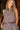 Milani Brown Multi Stripe Sleeveless Tank- front view