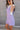 Talia Lavender Sleeveless Romper - frontal side view