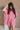 Maricela Dusty Rose Tee Romper - front
