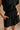 Parker Black Butter Soft Romper - close up of shorts
