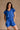 Parker Cobalt Blue Butter Soft Romper - front view