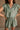 Parker Sage Green Butter Soft Romper - close front view