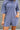Charlie Dusty Indigo Short Sleeve Romper- close up top view