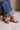 Zariah Leopard Block Dress Heel- close up side view
