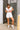 Macie Soft White Romper- full body view