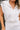 Macie Soft White Romper- front top view
