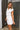 Macie Soft White Romper- full side view