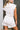 Macie Soft White Romper- back view