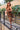Sienna Brown Flare Mini Dress- right side full view