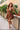 Sienna Brown Flare Mini Dress- front view
