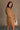 Jamie Golden Mocha Brown Romper- frontal side view