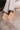 Mia Sugary Natural Shearling Platform Mule- full body front view