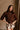 Arya Brown High Neck Sweater- front view