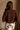Arya Brown High Neck Sweater- back view