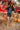 Farah Denim & Brown Suede Mini Skirt- full body view