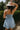 Audrey Chambray Ruffle Sleeveless Romper- back view