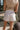 Jacqueline White Eyelet Shorts - back view
