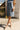 Janie Blue Denim Sleeveless Mini Dress - lower body front view