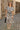 Sierra Cream & Black Floral Midi Dress- full body view