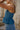 Brinley Blue & Navy Scalloped Tank Top - close side view