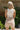 Delaney Taupe Gauze Sleeveless Romper- close up back view