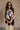 Sloan Cream & Black Floral Crochet Tank- front view