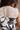 Sloan Cream & Black Floral Crochet Tank- close up top back view