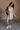 Charlee Heather Grey Sleeveless Romper- full body view