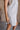 Charlee Heather Grey Sleeveless Romper- close up side view