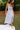 Genevieve Light Blue Corset Midi Dress - front view