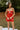 Ansley Red Braided Trim Shorts - front