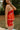 Ansley Red Braided Trim Tank Top - close side view