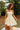 Kiarra Yellow Floral Pleated Mini Dress -front view