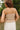 Angelina Taupe Side Tie Tank Top - back view