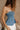 Allie Denim Peplum Strapless Top- frontal side view