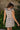 Hailey Beige & Black Polka Dot Mini Dress -back
