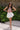 Cameron White Bow Mini Skort- full body front view