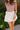 Cameron White Bow Mini Skort- front
