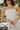 Becky White Seashell Eyelet Mini Dress - close up front view