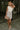 Indie White Multi Floral Tie Skort- full body view