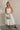 Lennox Ivory & Black Polka Dot Midi Dress- full body front view