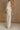 Veronica Cream Crochet Linen Pants - lower body side view