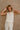Veronica Cream Crochet Linen Tank Top - front view (tucked)