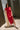 Bianca Red Knit Sleeveless Midi Dress - full body front view