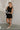 Penny Black Scalloped Shorts - full body view