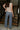 Judy Blue: Shanna Distressed Wide Leg Jeans - back view